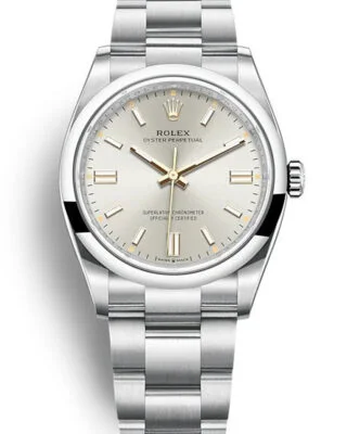 Oyster Perpetual Lady Silver Dial 126000