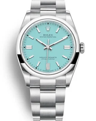 Oyster Perpetual Tiffany Blue Dial 126000