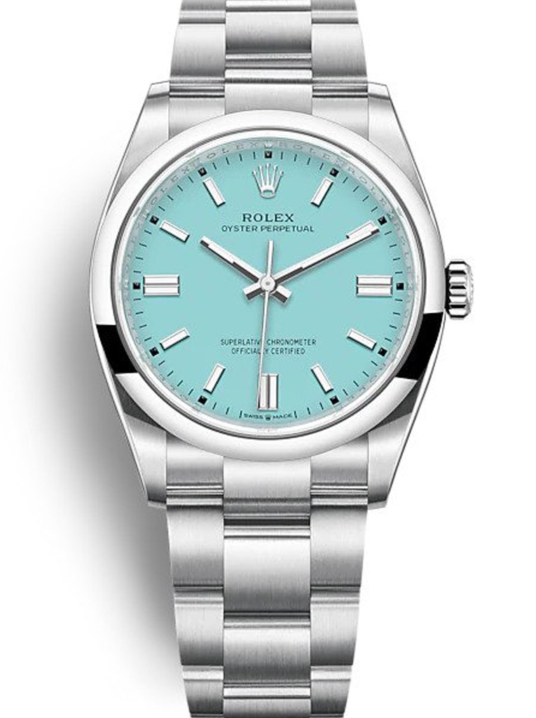 Oyster Perpetual Tiffany Blue Dial 126000