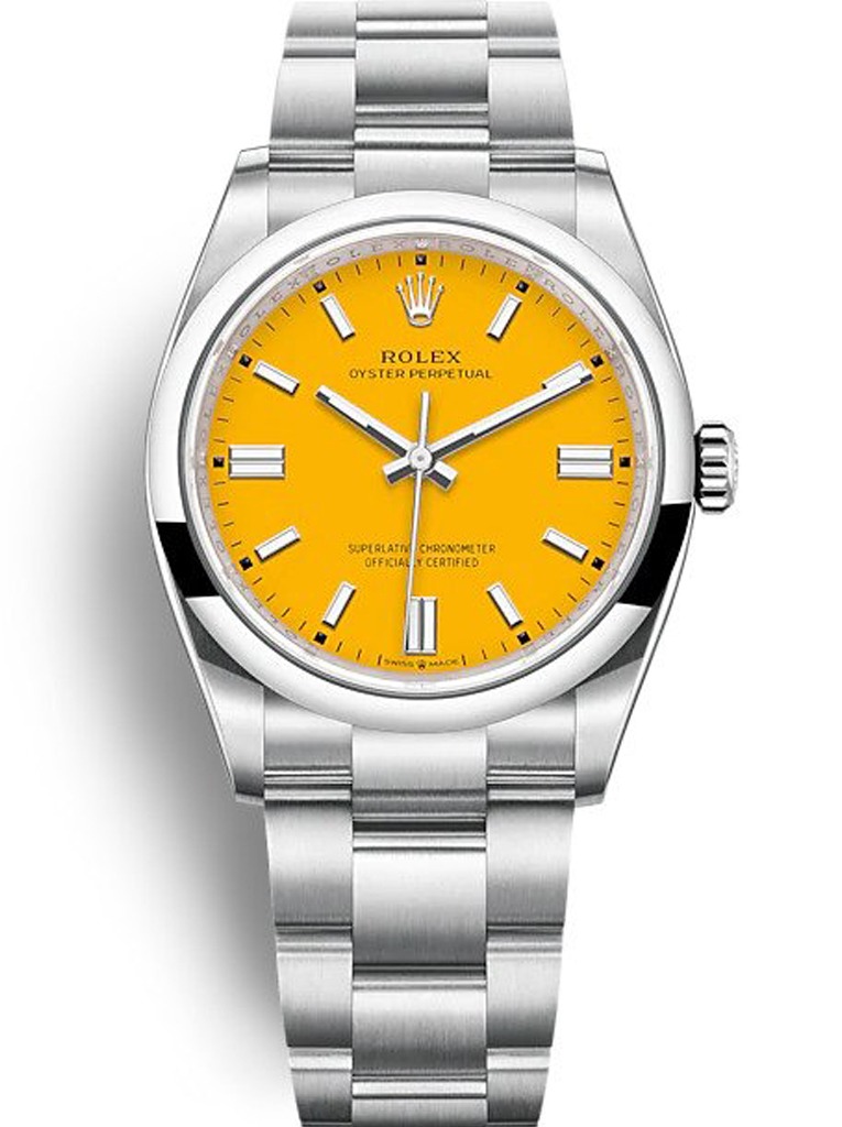 Oyster Perpetual Lady Yellow Dial 126000