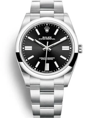 Oyster Perpetual Black Dial 124300