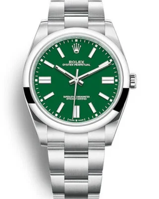 Oyster Perpetual Green Dial 124300