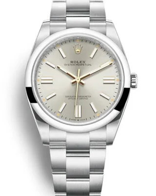 Oyster Perpetual Silver Dial 124300