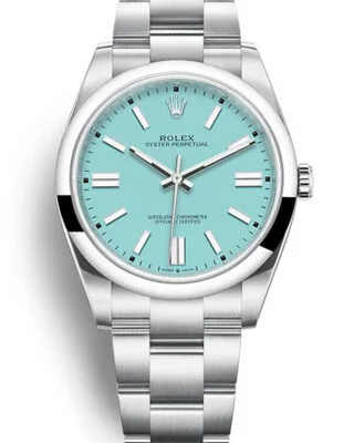 Oyster Perpetual Tiffany Blue Dial 124300