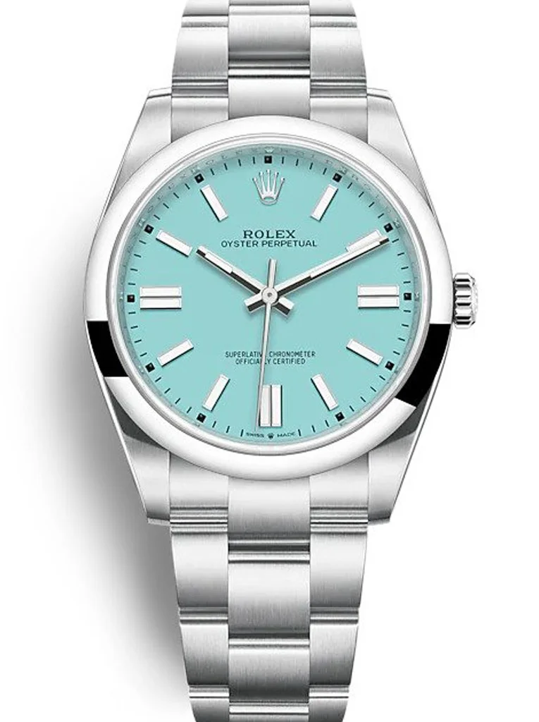 Oyster Perpetual Tiffany Blue Dial 124300