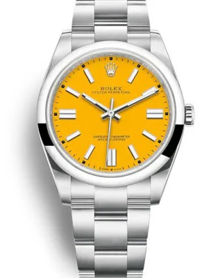 Oyster Perpetual Yellow Dial 124300