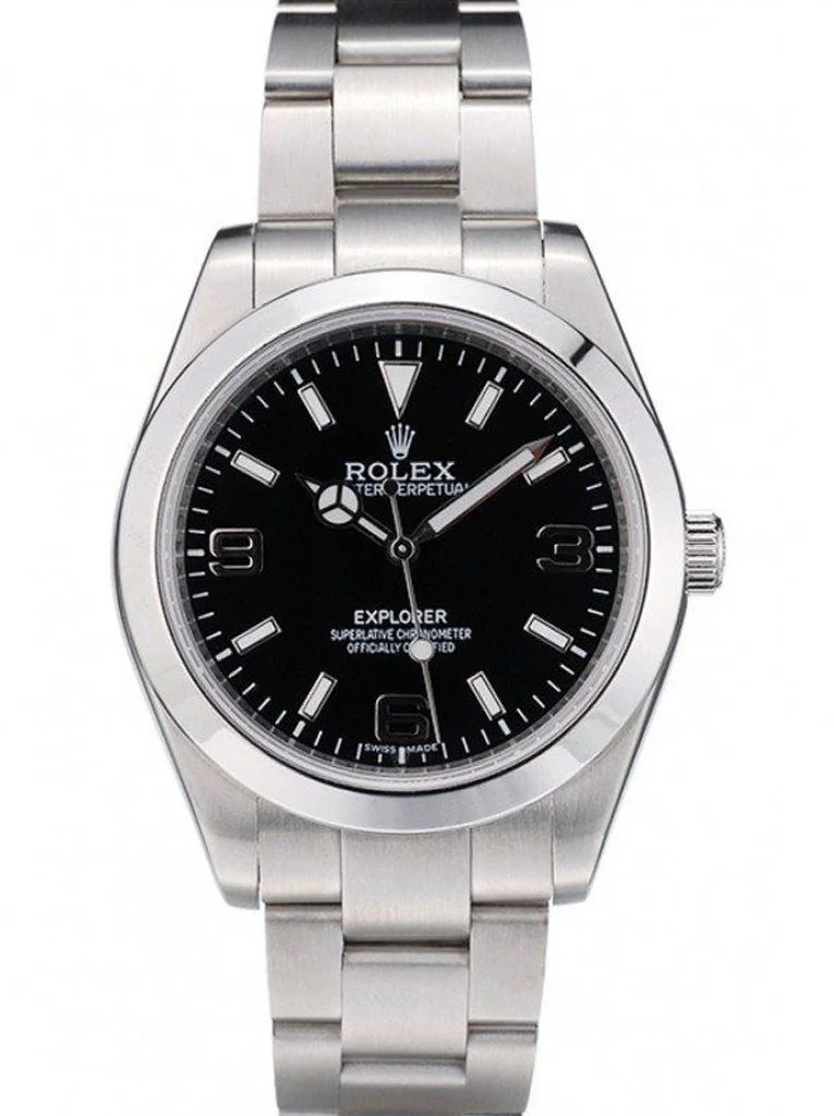 Superclone Explorer Black Dial 42002