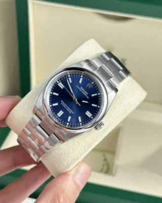 Oyster Perpetual blues Dial Oyster Bracelet