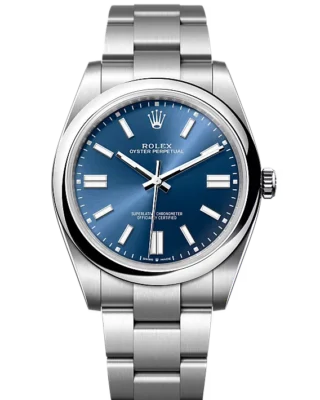 Oyster Perpetual Blue Dial 124300