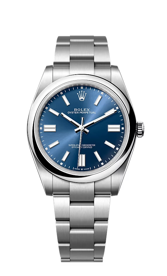 Oyster Perpetual Blue Dial 124300