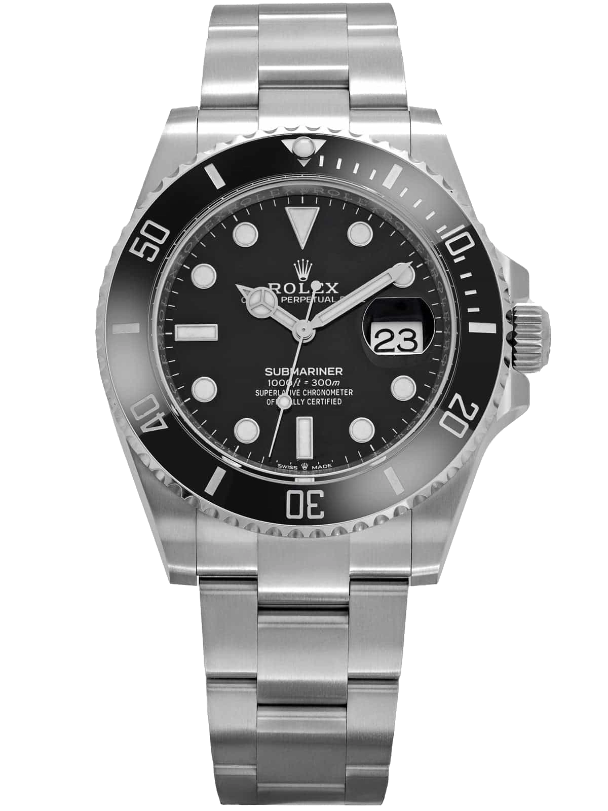 Replica Rolex Submariner Black Dial 126610LN