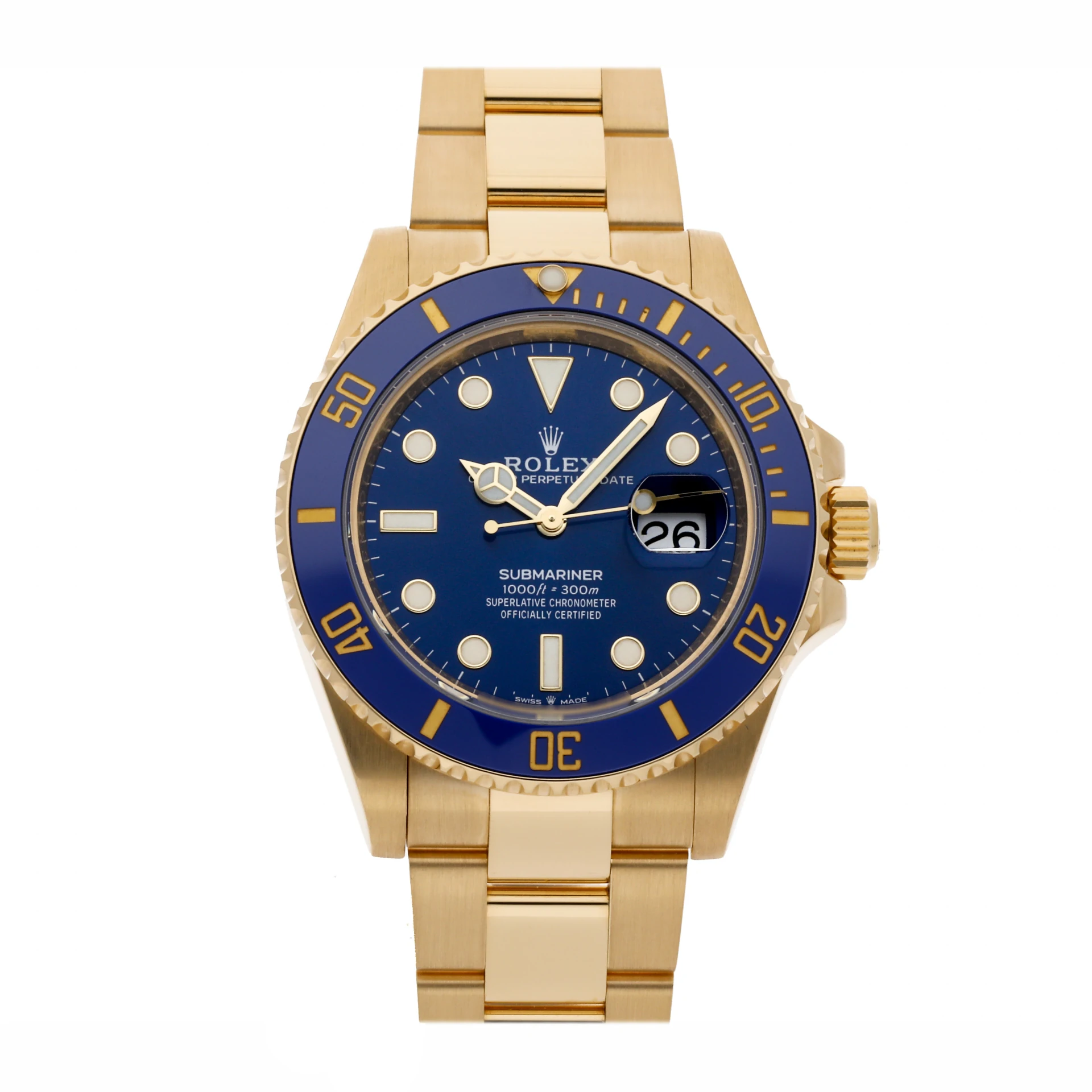 Superclone Submariner Blue Dial 126618LB