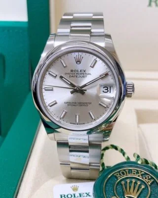 Superclone Datejust Silver Dial 278240 Perspective View