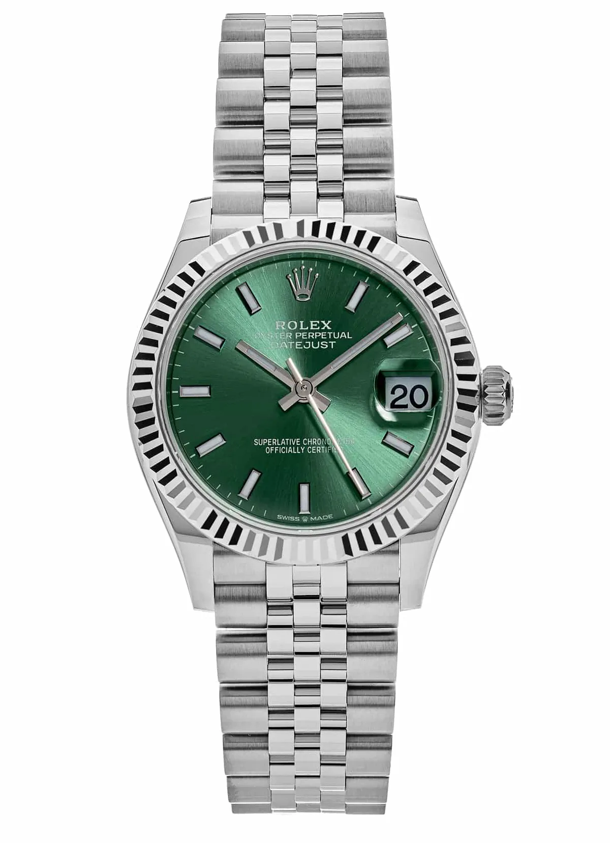 Rolex Datejust Mint Green Dial 278274 31 mm