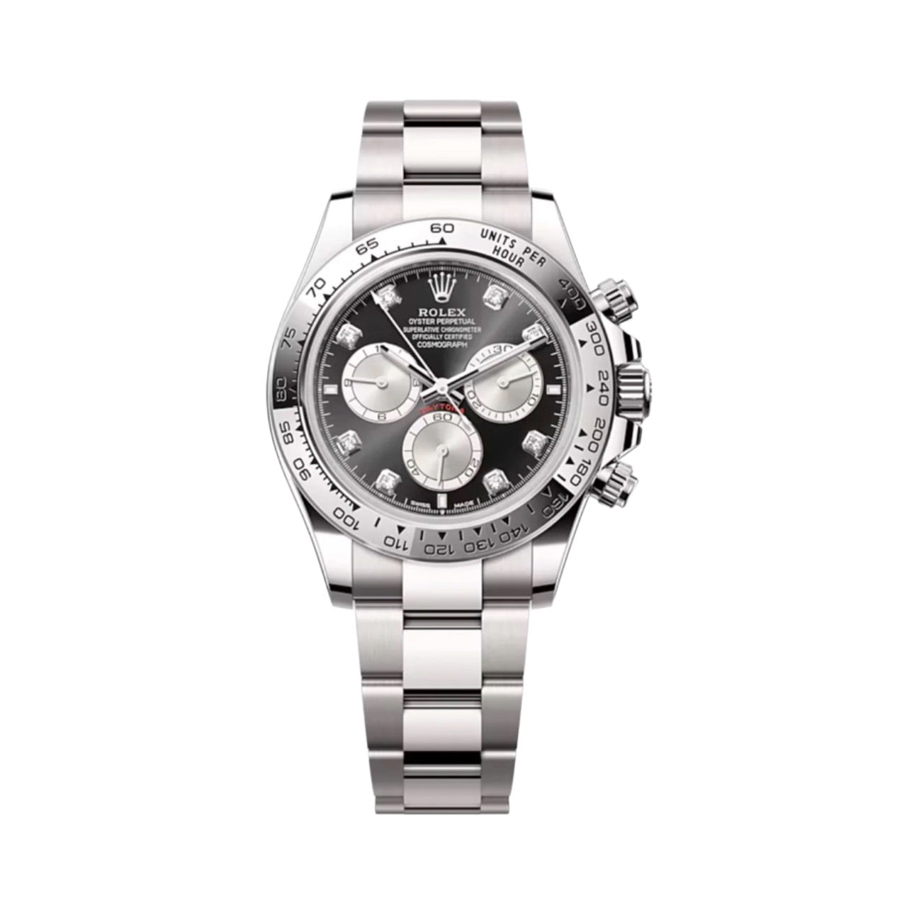 Superclone Daytona Bright black Dial 126509
