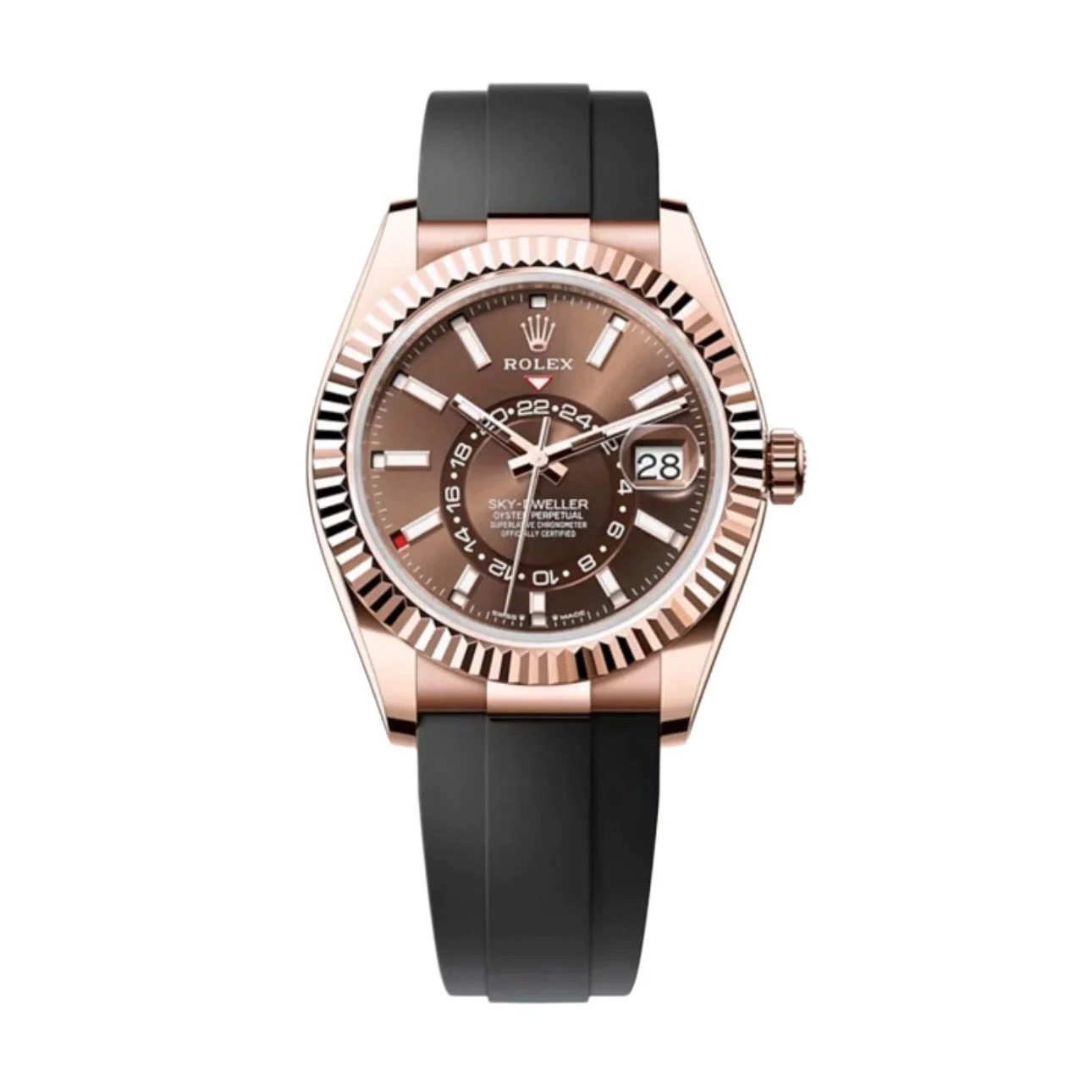 Superclone Sky-Dweller Chocolate Dial 336235