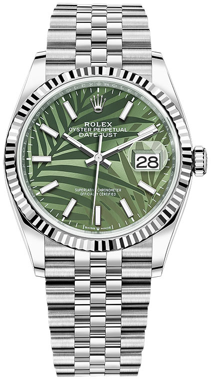 Datejust Palm Motif Dial 126234-0047