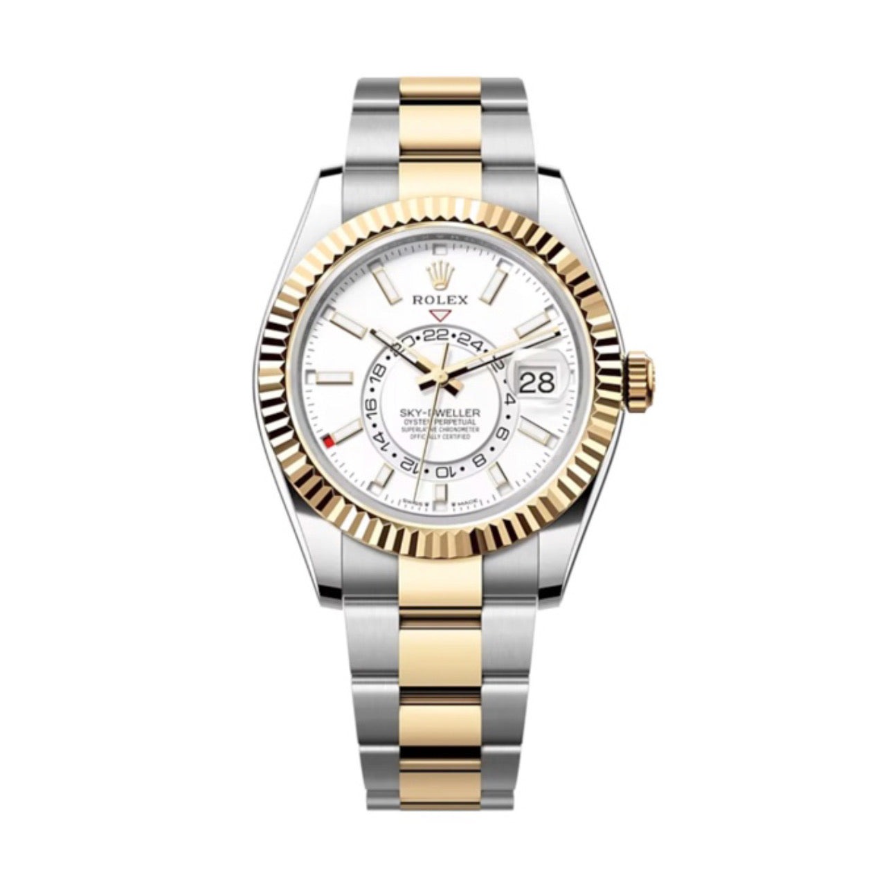 Superclone Sky-Dweller Intense white Dial 336933 Oyster