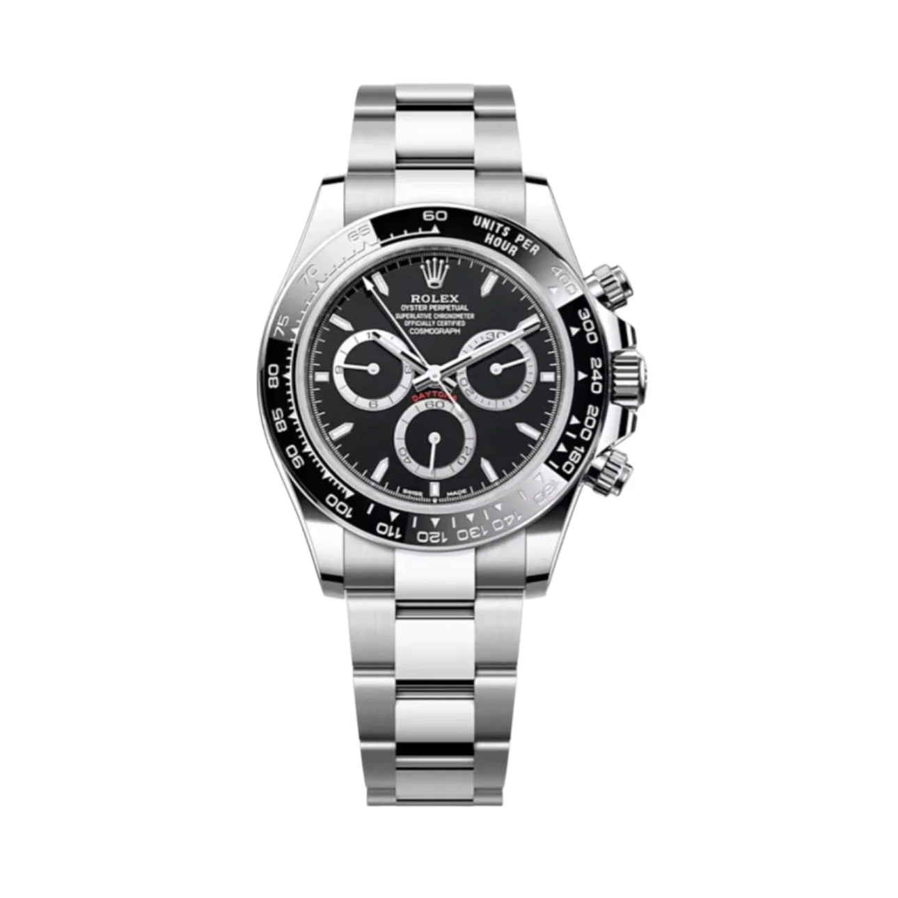 Superclone Daytona Black Dial 126500LN "Godzilla"