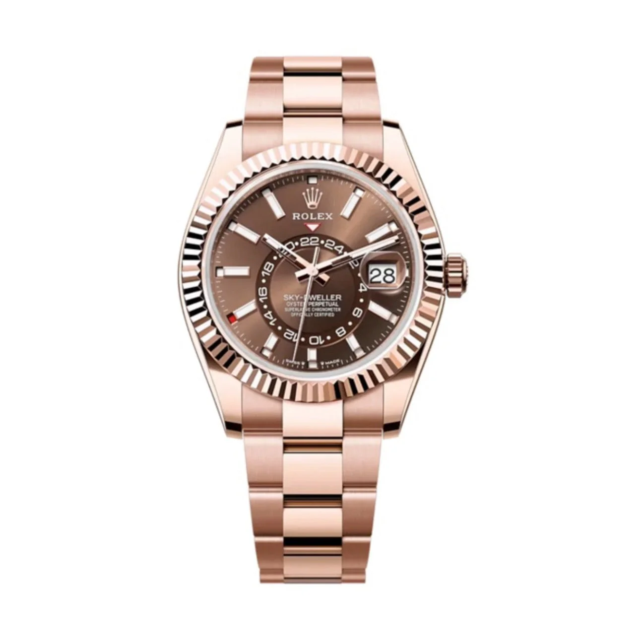 Superclone Sky-Dweller Chocolate Dial 336935
