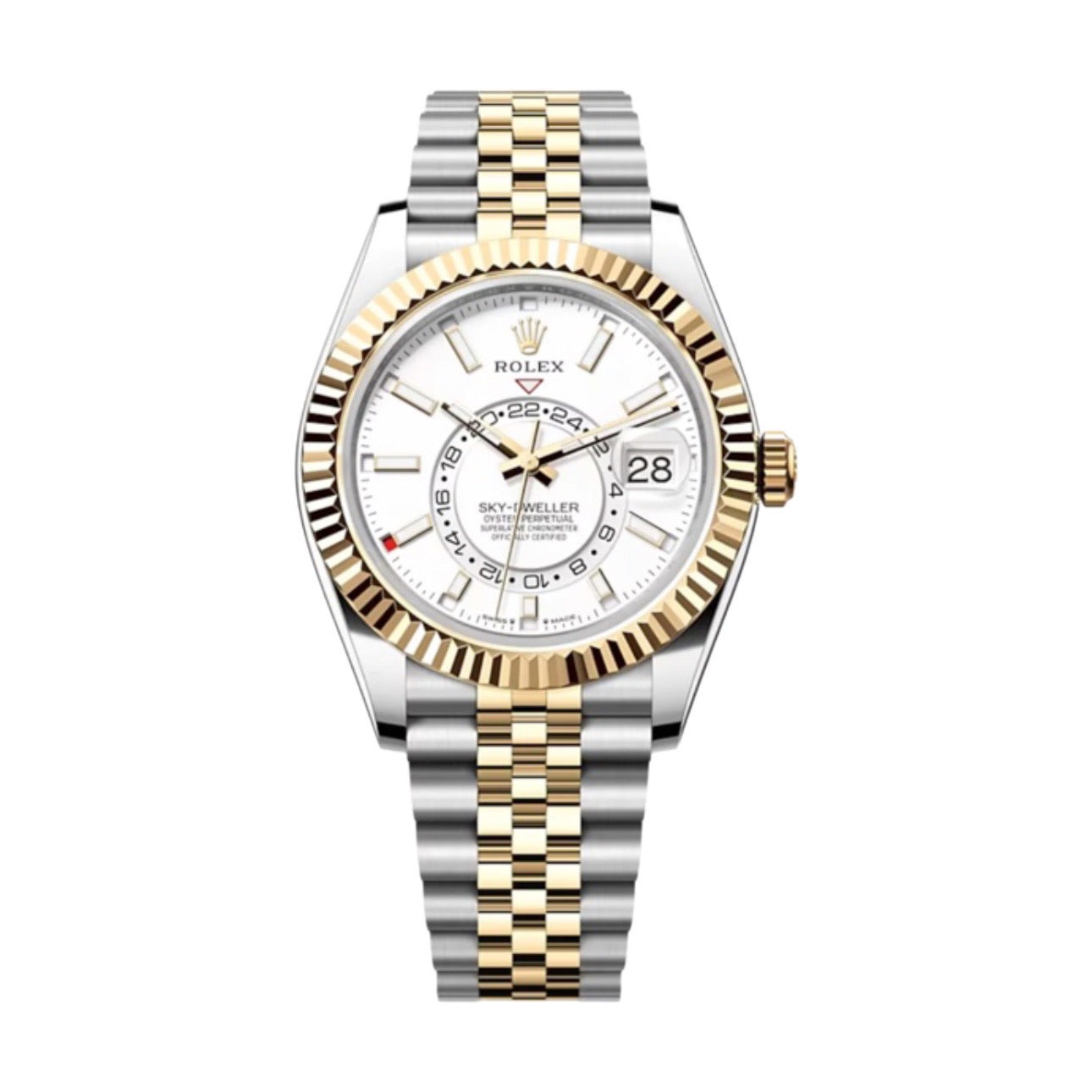 Superclone Sky-Dweller Intense white Dial 336933