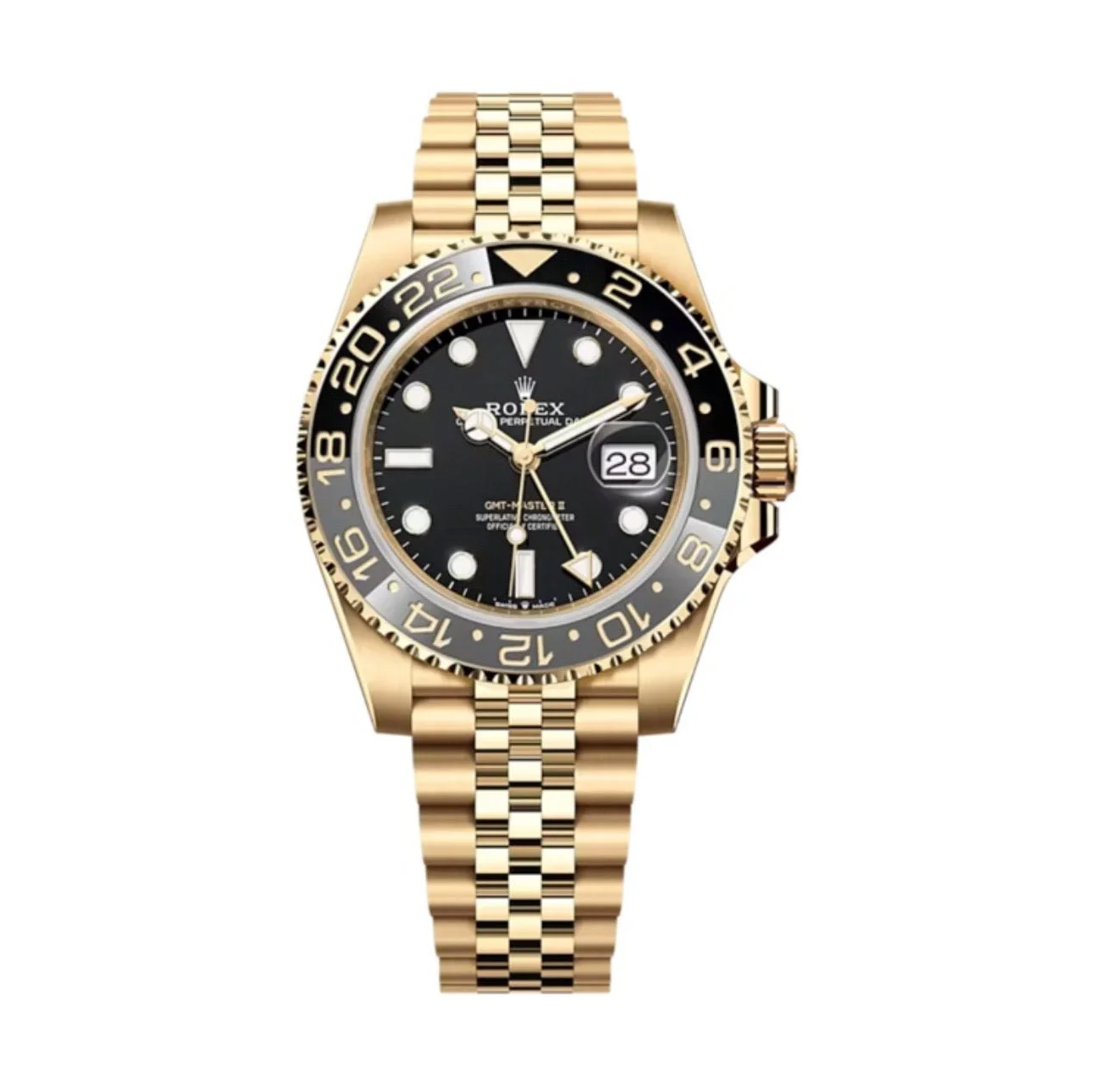 Superclone GMT-Master II Black Dial 126718GRNR