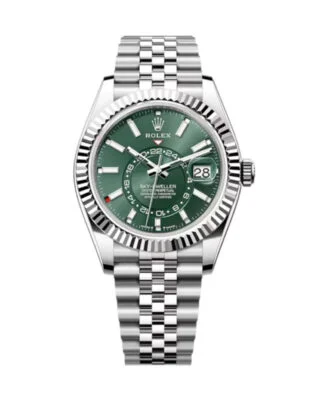 Superclone Sky-Dweller Mint green Dial 336934 Jubilee