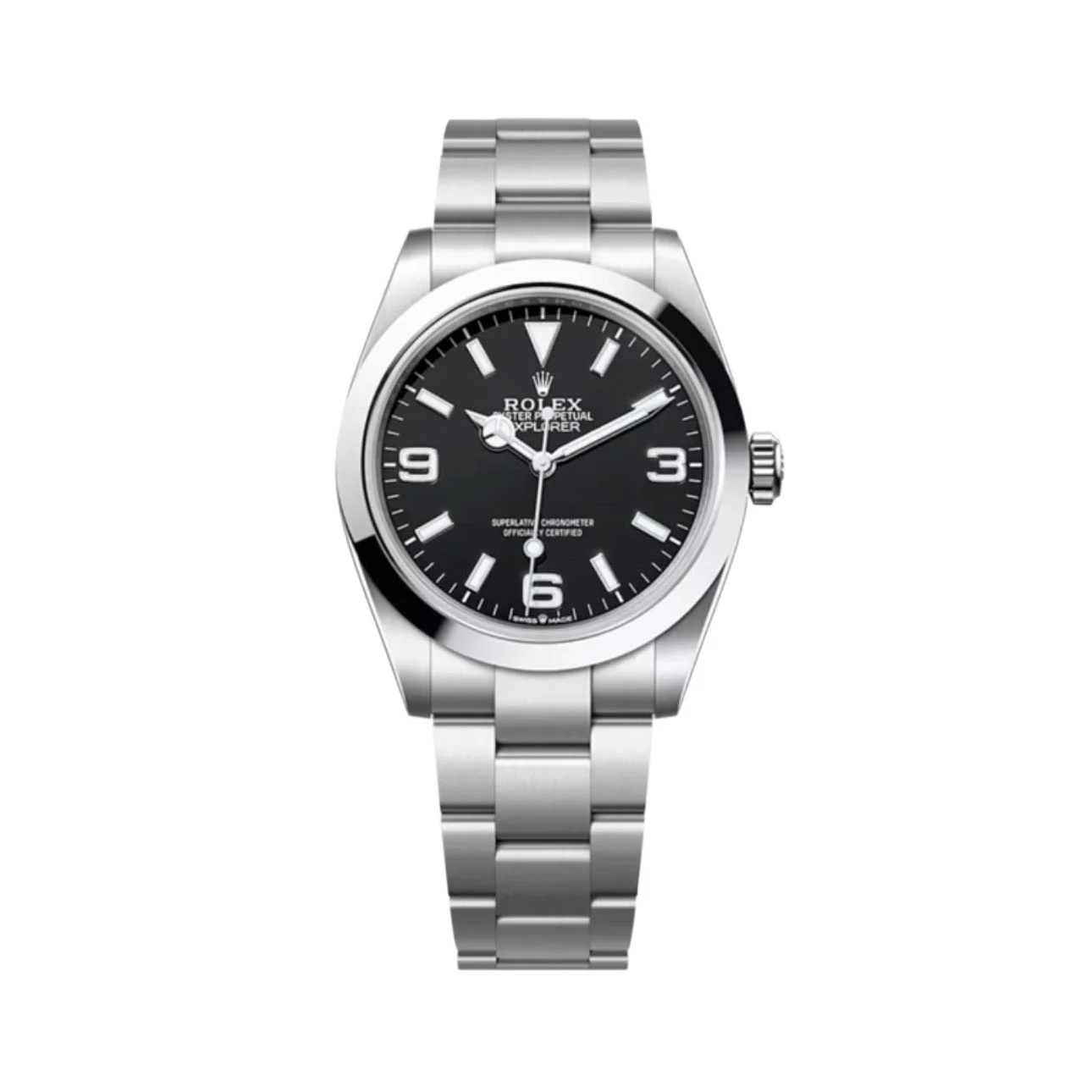 Superclone Explorer Black Dial 224270