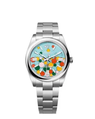 Superclone Oyster Perpetual Turquoise Dial 124300