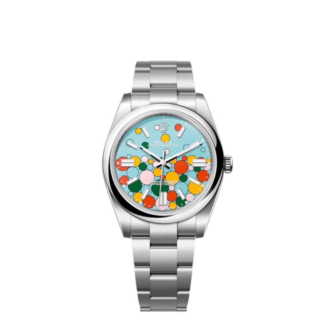 Superclone Oyster Perpetual Turquoise Dial 124300