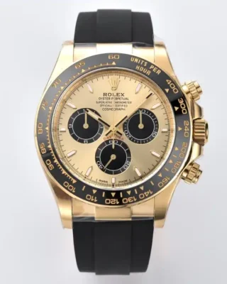 Superclone Daytona Golden Dial 126518LN "Pikachu" Perspective View