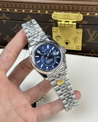 Sky-Dweller Blue Dial Jubilee Bracelet