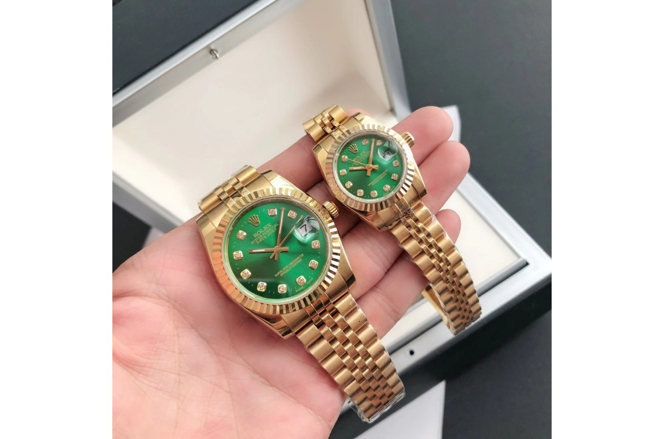Datejust RG/RG Jub Green/Dial