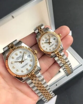 Datejust RG/SS Jub White/Dial