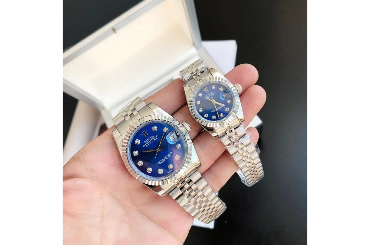 Datejust SS/SS Jub Blue/Dial