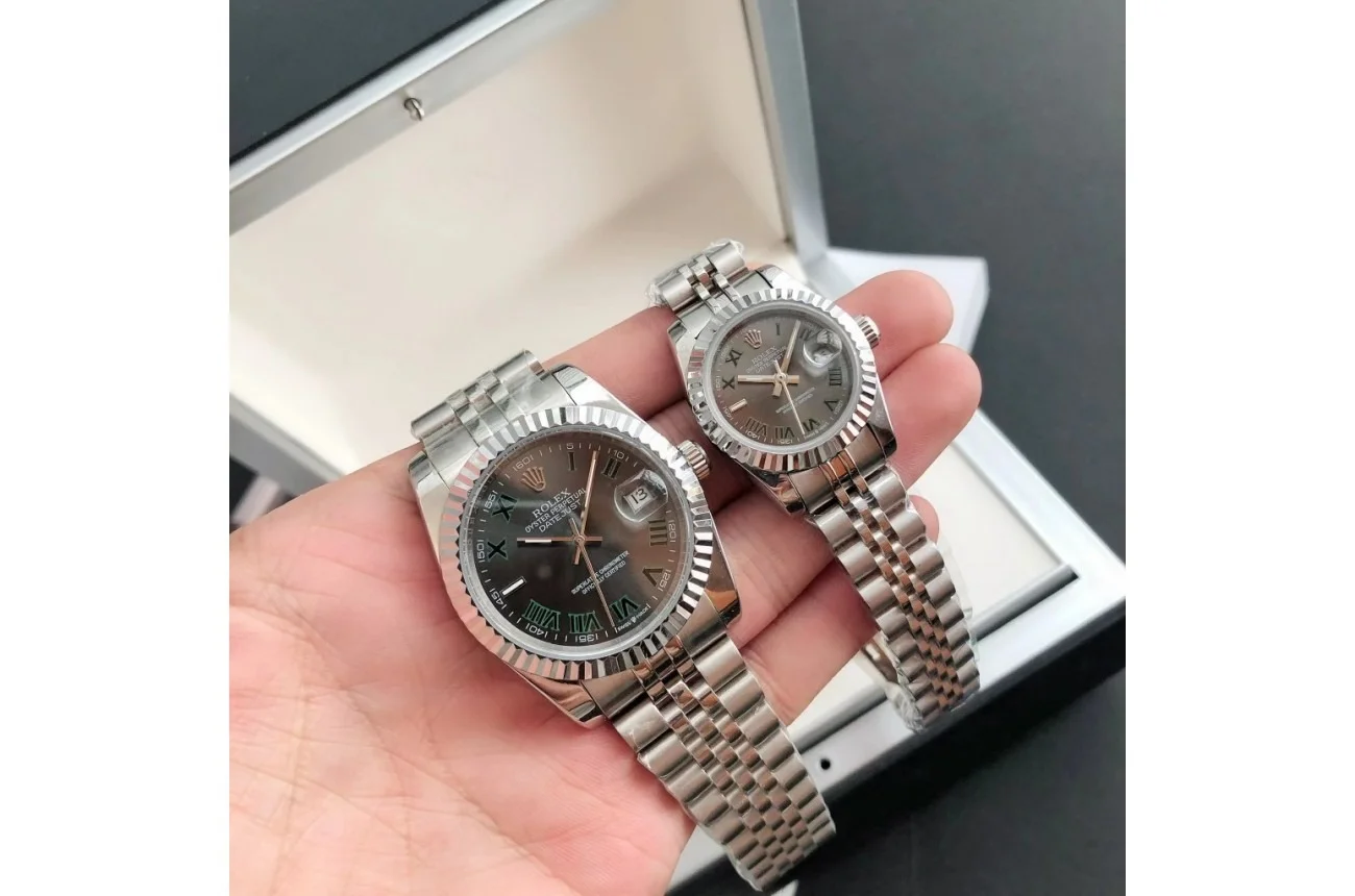 Datejust SS/SS Jub Grey/Rmn