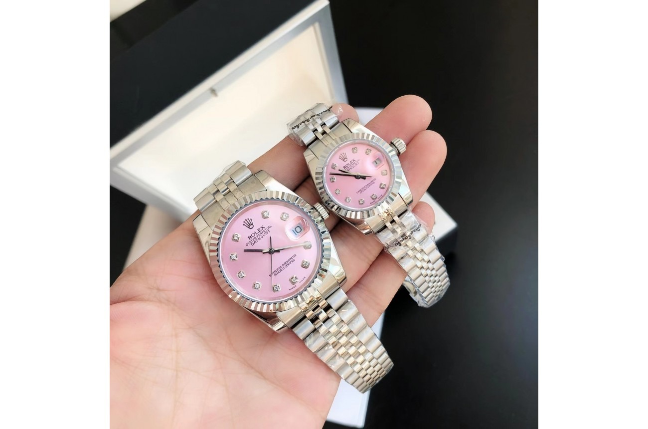 Datejust SS/SS Jub Pink/Dial