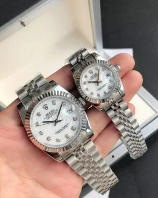 Datejust SS/SS Jub White/Dial