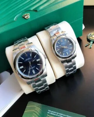 Oyster Perpetual SS/SS Blue/Stk