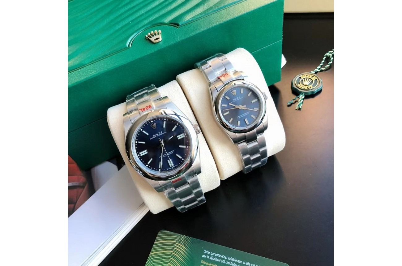 Oyster Perpetual SS/SS Blue/Stk