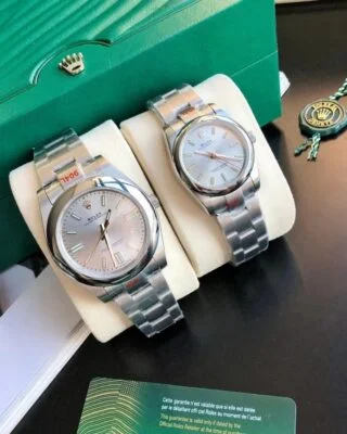 Oyster Perpetual SS/SS Sliver/Stk