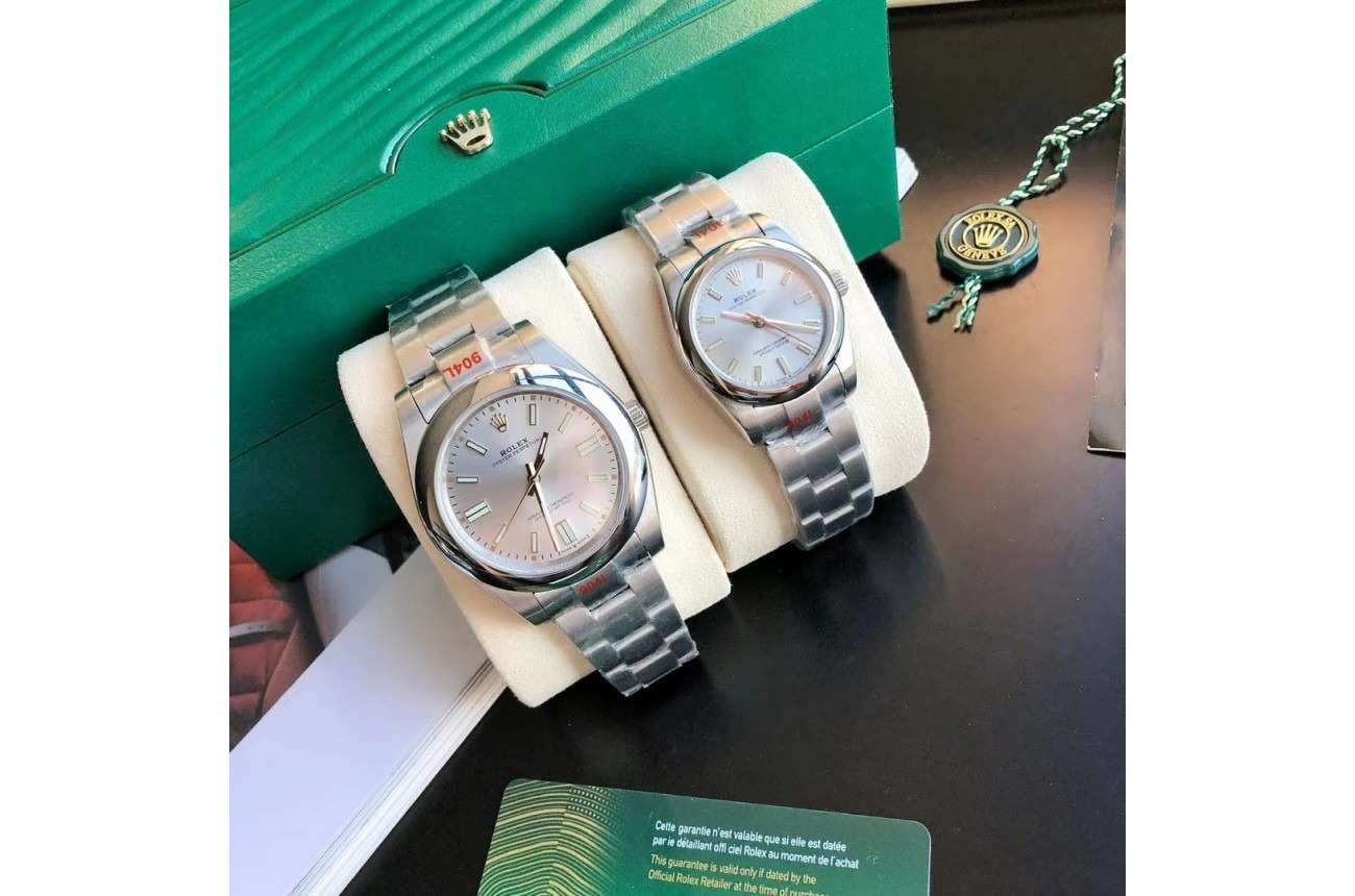 Oyster Perpetual SS/SS Sliver/Stk