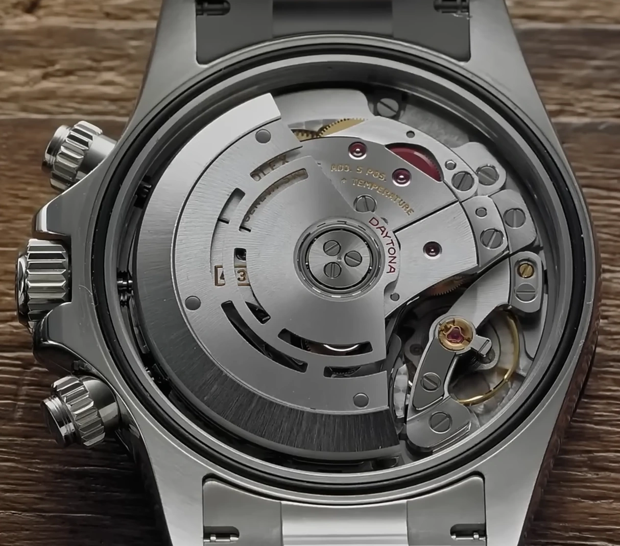 Authentic Rolex watch dial close-up for quiz round 2