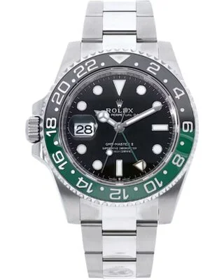 Replica Rolex GMT-Master II Black Dial 126720VTNR “Sprite”