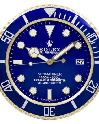 WALL CLOCK &ndash; SUBMARINER BLUESY