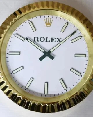 WALL CLOCK – DATEJUST GOLD