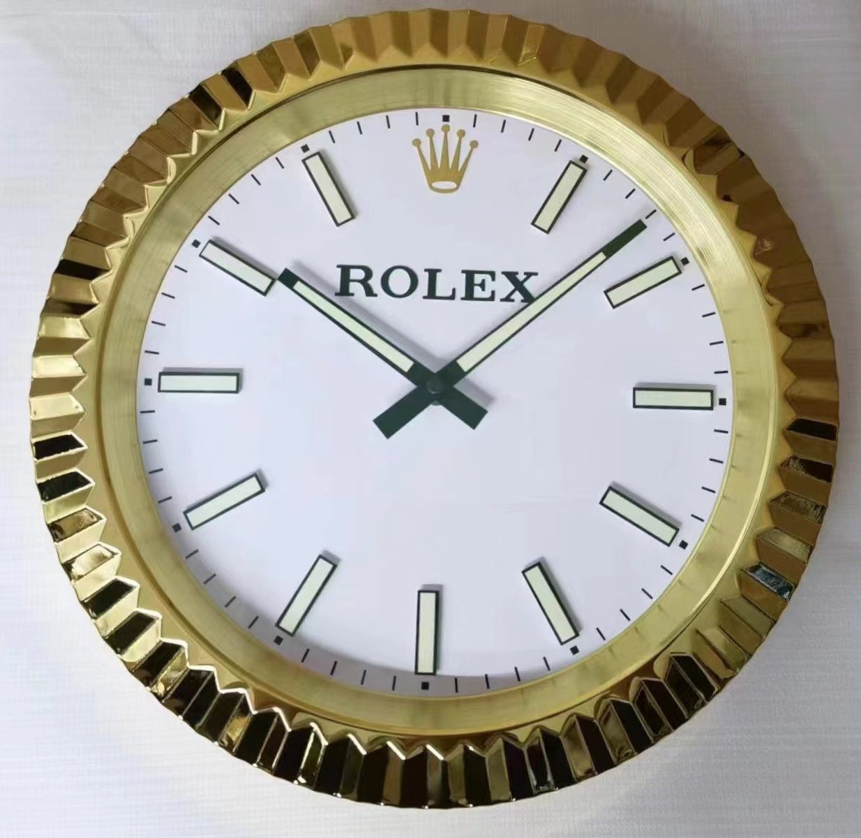 WALL CLOCK – DATEJUST GOLD