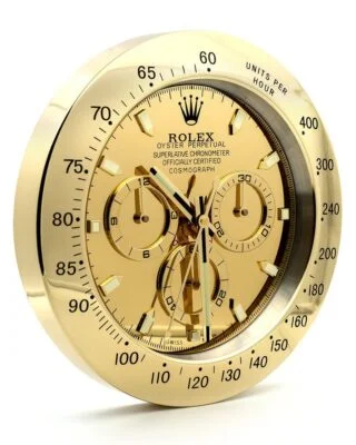WALL CLOCK – DAYTONA FULL GOLD