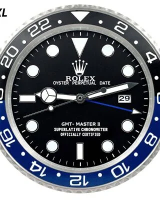 WALL CLOCK – GMT MASTER II BATMAN