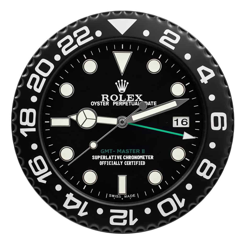 WALL CLOCK – GMT MASTER II BLACK
